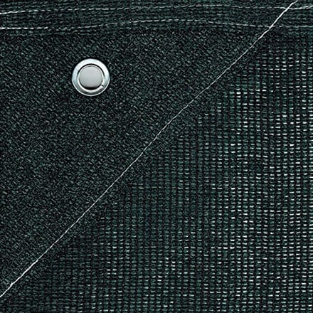 Bouwhek Inkijkbeschermingsnet 1,80m x 3,45m Groen - Scheurvast en UV-stabiel