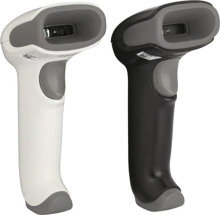 Honeywell Voyager XP 1470g Handheld Barcode Scanner White USB Kit (Scanner / Flexible Stand / USB Cable)