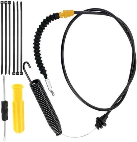 Maaier Insteekkabel - Grasmaaier Kabelset - Grasmaaier Reparatie - Robuuste Materialen - Niet Gespecificeerd - Zwart