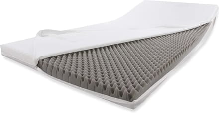 Koudschuimmatras 80 x 200 cm - Matrasverhoging met Massage Effect