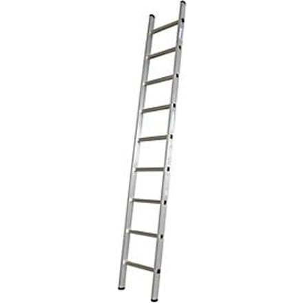 Alu-aanzetladder Stabilo, 9 sporten