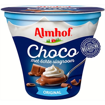 Choco met slagroom original