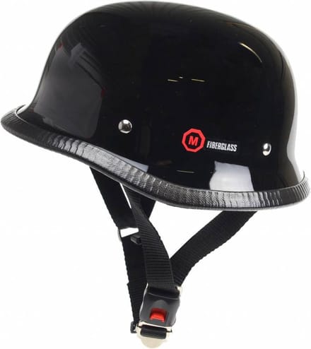 Redbike RK-300 duitse motorhelm zwart maat S