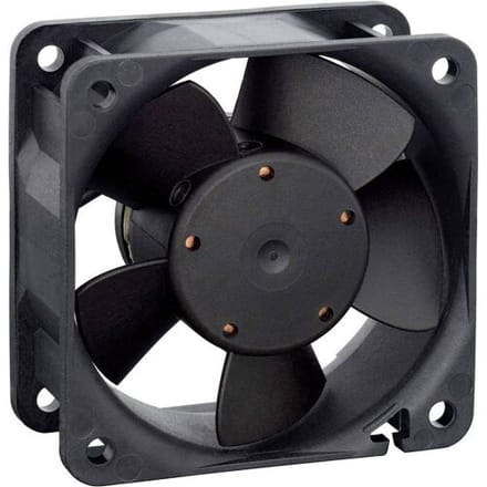 EBM Papst 614NL Axiaalventilator 24 V/DC 19 m³/h (l x b x h) 60 x 60 x 25 mm