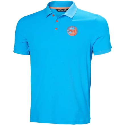 Helly Hansen Hp Race 2.0 Korte Mouw Poloshirt Blauw M Man