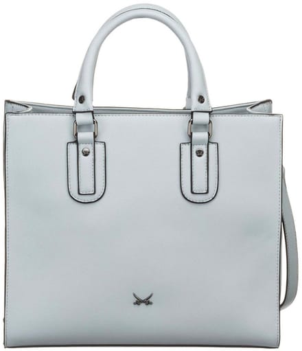 Sansibar Handtas Schoudertas Zip Bag Sky Lichtblauw