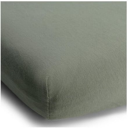 Prénatal co-sleeper/wieg hoeslaken Light Khaki Green unisex