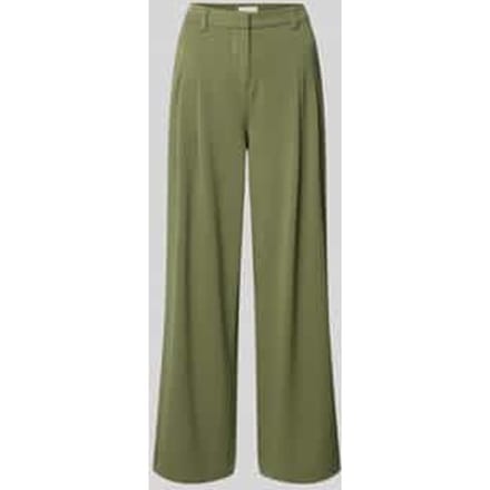 Stoffen broek met achterzakken Model 'Henrika'