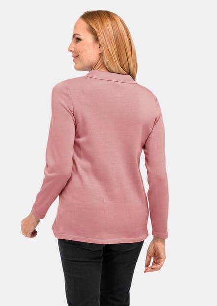 Polopullover - oudroze - Gr. 54 van Goldner Fashion
