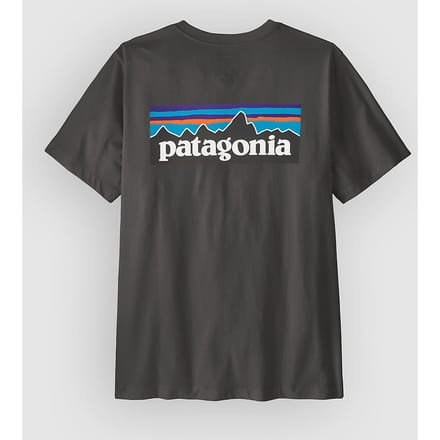 Patagonia P-6 Logo T-Shirt zwart