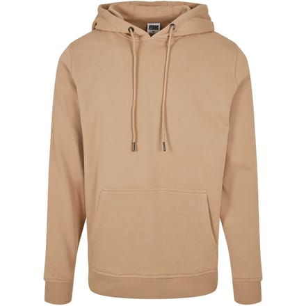 Urban Classics - Basic Terry Hoodie/trui - S - Beige