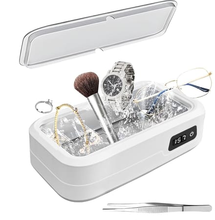 Dailygoods - Ultrasonic Cleaning Device voor Sieraden, Brillen en Meer