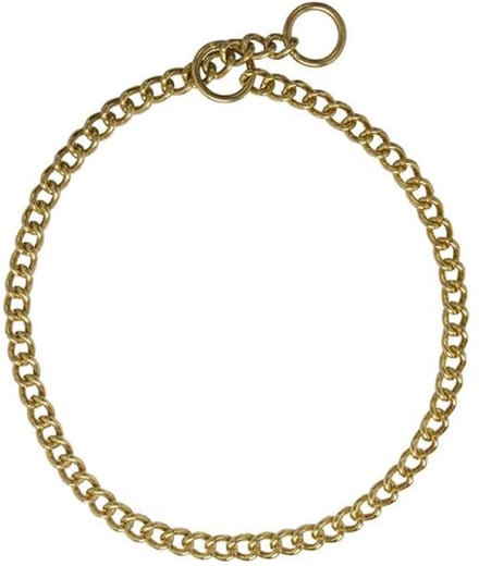 Correctieketting kleine schakel - Messing - 3,5mm x 60cm