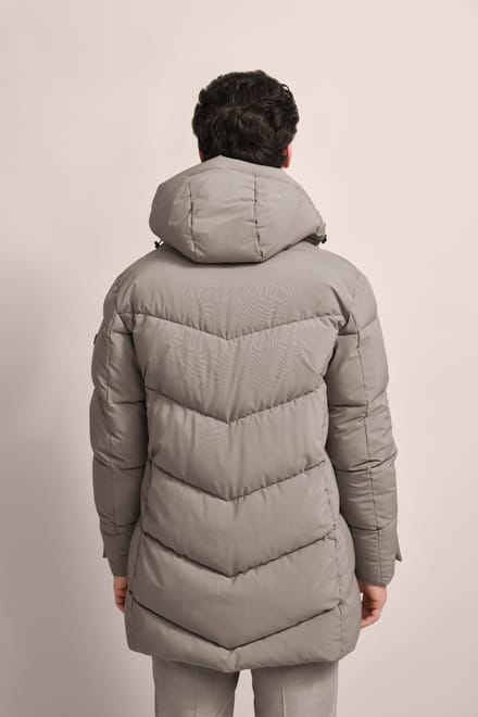 Bugatti Herren Gewatteerde parka waterdicht en winddicht