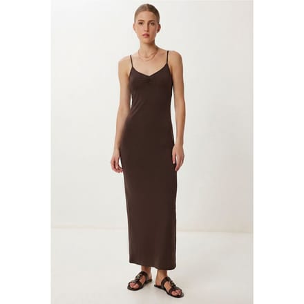 Mouwloze Bodycon Maxi Jurk