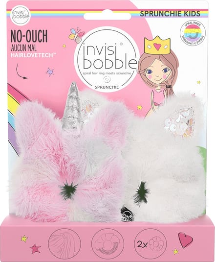 Invisibobble Kids Sprunchie Bunnycorn, 2 Stuks
