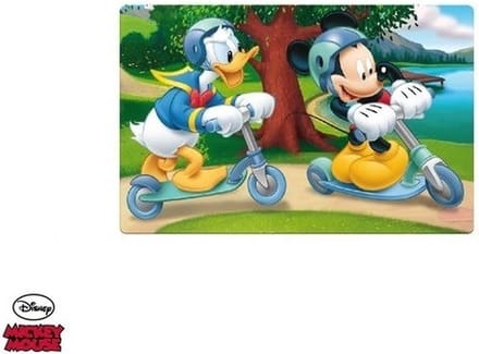 Disney 3D Placemat – Mickey Mouse & Donald Duck – Kunststof – 42x28 cm