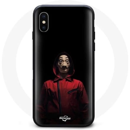 Coque - La Casa De Papel - Iphone XS Max - Souple - Noir - Mixte