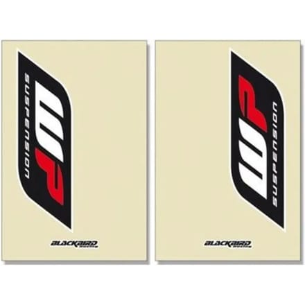 Motorcycle Fork Decor Stickers Blackbird Racing WP
