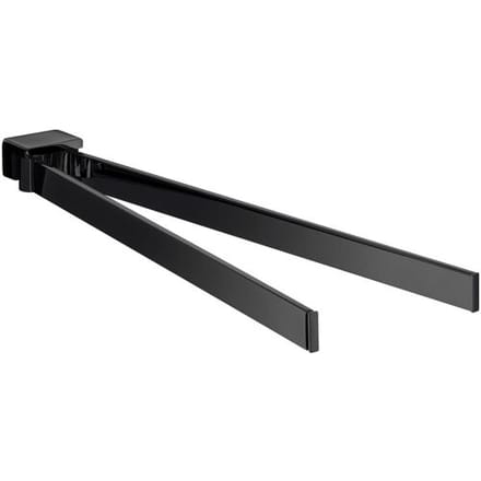 Emco Loft black towel rail 41 cm swivel 055013341