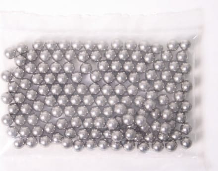 Bofix Kogels 3/16 144 Stuks Carbonstaal Zilver
