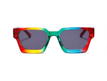 Designer Festival Zonnebril - Regenboog - Techno - Rave glasses