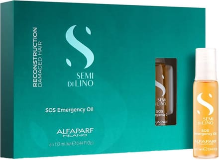 Herstellende haarbehandeling Alfaparf Milano Semidilino Reconstruct (6 x 13 ml)