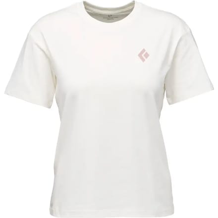 Dames-T-shirt Black Diamond Heritage Bafge SS