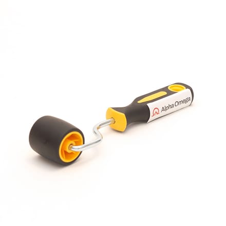 Aandrukroller Rubber 45 mm – Voor Dakbedekking, Folie & Behang – Alpha Omega®
