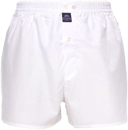 McAlson wijde boxershort classic white
