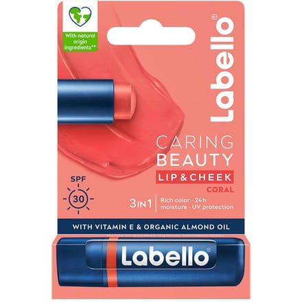 Labello Caring Beauty, Coral Nude 4.8 g