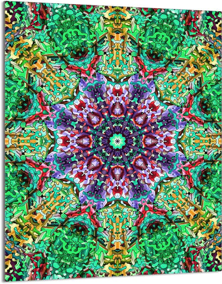 TMK ArtDeko - Snijplank - Glas - 40x52 cm - Antibacteriële Eigenschappen