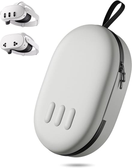 Harde case tas voor Meta Quest 3 headset en accessoires - perfect voor reizen