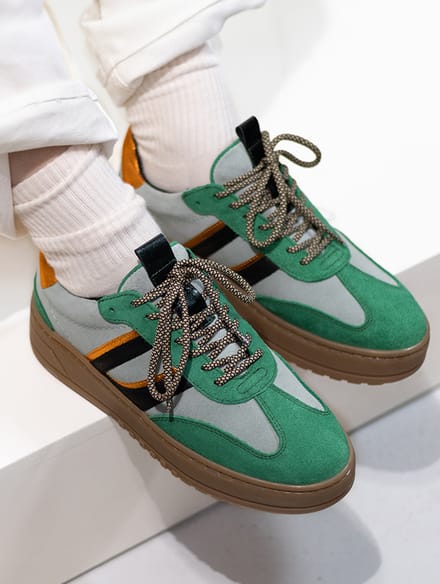 SUB55 Sneakers Laag Sneakers Laag - groen - Maat 42