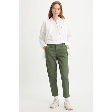 Levi's Essential Chino Green Taglia: W25L29 | Pantaloni chino Outlet | Donna | Verde