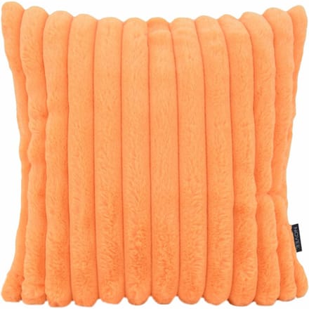 NOVÉE Rosie rib oranje | 45 x 45 cm | kussenhoes | polyester