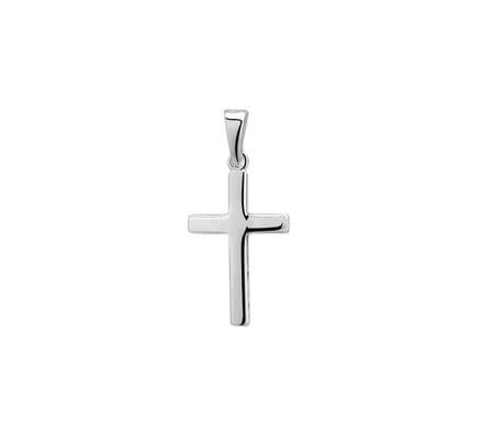 Zilver Gerhodineerde Hanger kruis 1329891