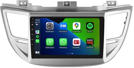 CarPlay autoradio geschikt voor Hyundai Tucson | 2015 t/m 2018 | Android 13 | Draadloos Apple CarPlay & Android Auto | 2GB + 32GB | 8-Core processor | Davilon | 2025 model | 2015 2016 2017 2018 | Bluetooth & Wifi