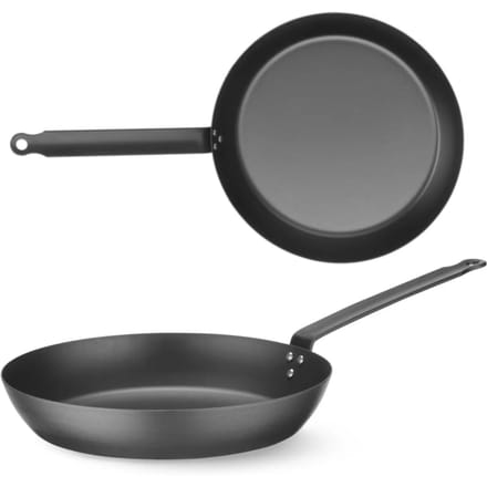 HENDI Koekenpan – Carbon Staal – Ø204 mm – Inductie & Ovenbestendig