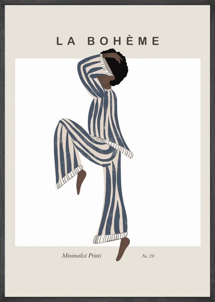 Elegante Dans La Boheme Poster 21x30 cm