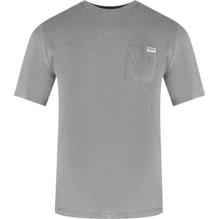 Aquascutum Active Small Pocket Lichtgrijs T-shirt