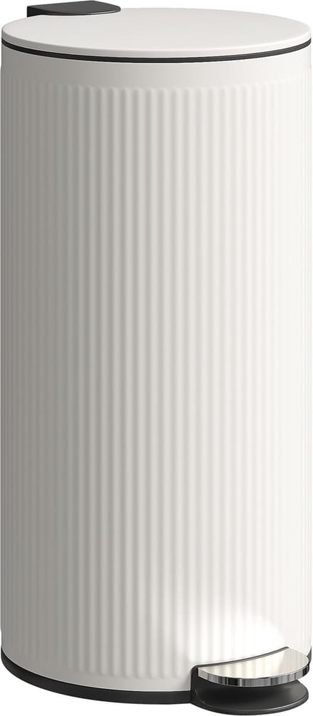 4goodz Prullenbak 30 L Pedaalemmer - Softclose - Binnenemmer - Wit