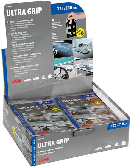Anti slip dashboard mat