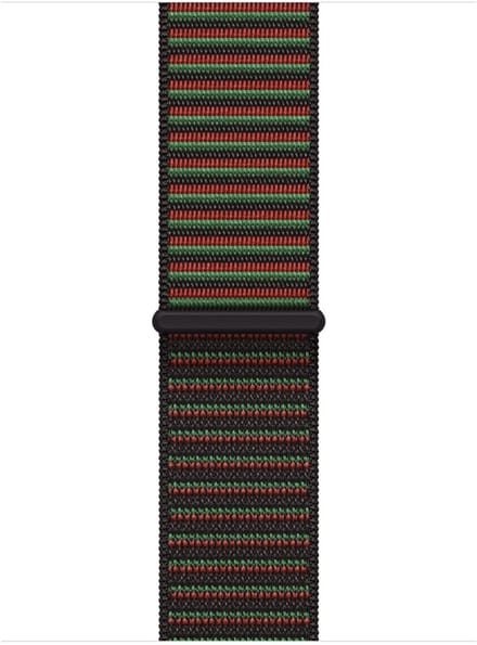 Geweven sportbandje - Black Unity - Unity Rhythm (42 mm)
