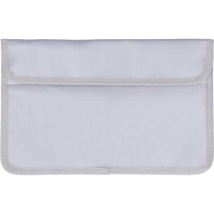 27x17.5cm Brandwerende Documenttas Etui Waterdichte Draagbare Bestandstas met Dubbele Rits gray