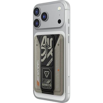 Portefeuille Skinarma Kado Aegis Magnétique     Support Grip Porte-cartes gris