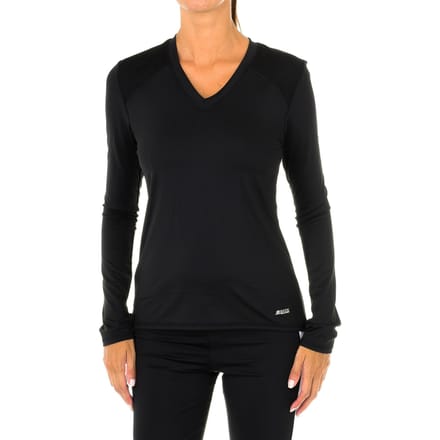 Dames sport T-shirt met lange mouwen S06S8