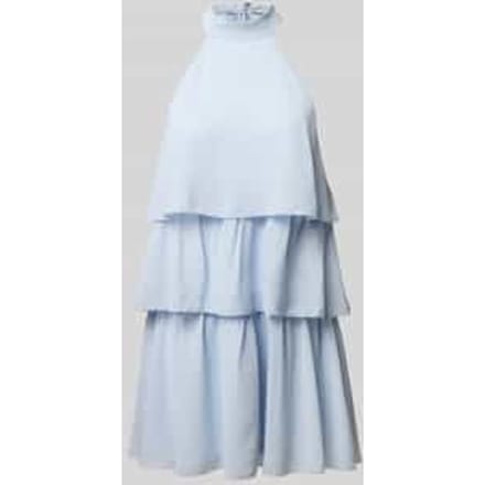 Mini-jurk in laagjeslook