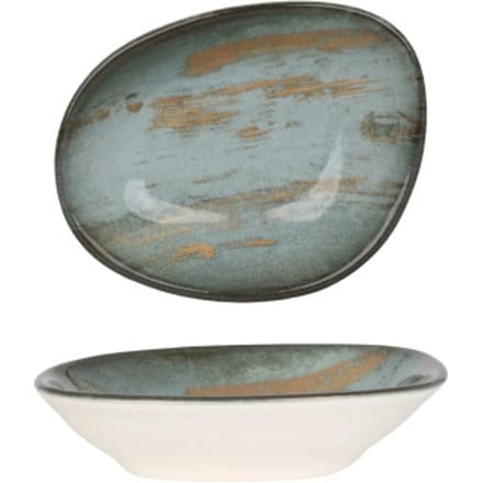 Bonna Serveerschaal - Madera - Porselein - 8x8.5 cm - set van 6