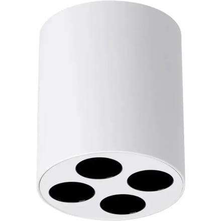 Sollux Lighting Plafondlamp Zoe - LED - wit - aluminium - 8.3x7.2x7.2cm